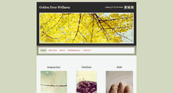 Desktop Screenshot of goldendoorwellness.com